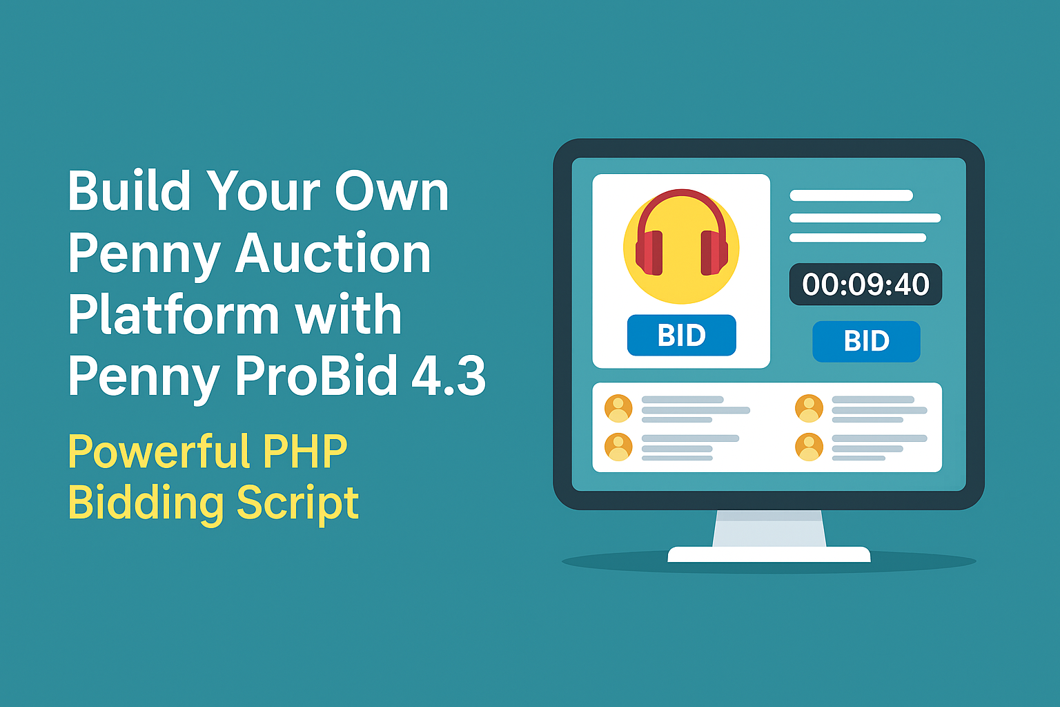 PennyProBid 4.3 – The Ultimate PHP Bidding Script