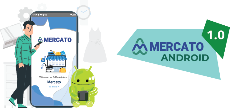 Interested in creating an Android app for your shops, stores and sell items online? Then try our Mercato App Script, a clone of Flipkart & Amazon Apps.